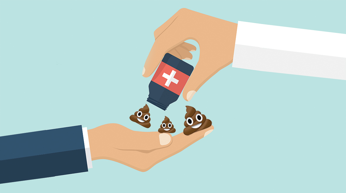 How feces become a good medicine 粪便是怎样练成一味良药的
